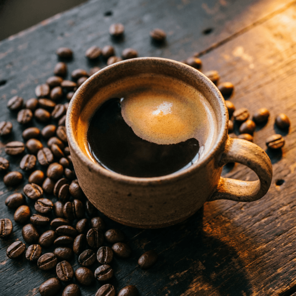 Café recién pasado